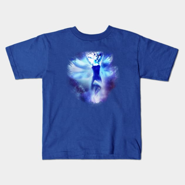 Fairy Woman Kids T-Shirt by Spearhafoc